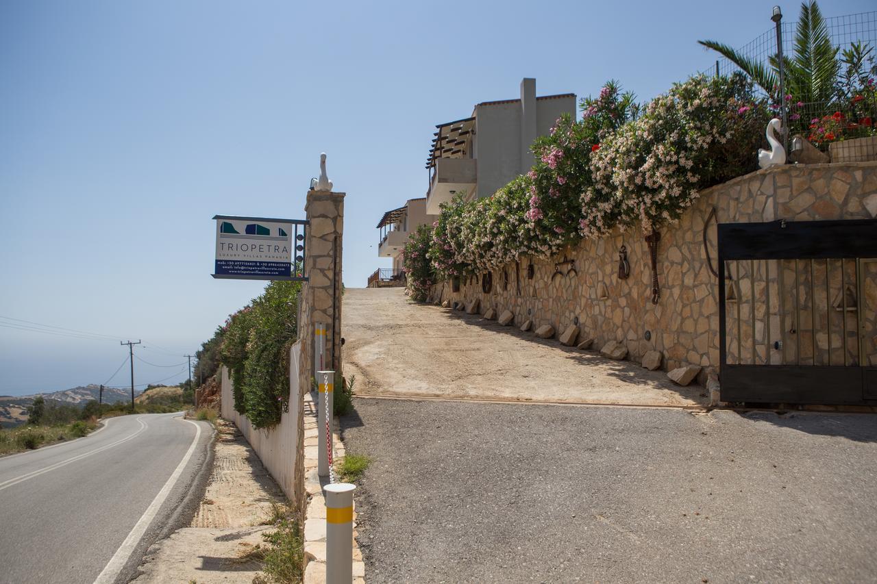 Triopetra Luxury Villas Panagia 외부 사진